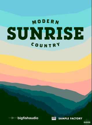 Big Fish Audio Sunrise Modern Country KONTAKT 现代乡村音源库