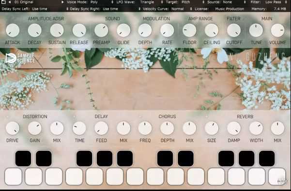 SampleScience Nu Guzheng v2.0 古筝音源