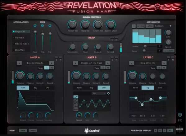 Sound Yeti Revelation Fusion Harp KONTAKT 融合竖琴音色
