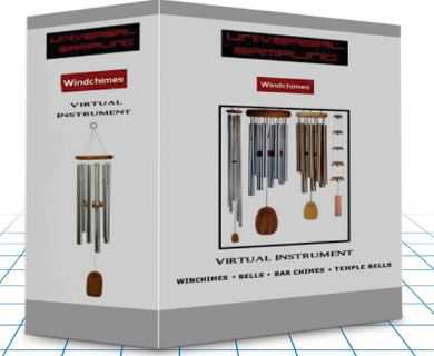 Unversalsampling Windchimes KONTAKT 风铃音源库