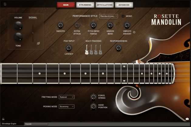 Impact Sound Works Rosette Mandolin KONTAKT 曼陀铃