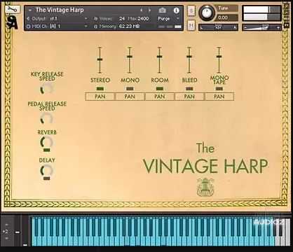 Straight Ahead Samples The Vintage Harp Kontakt [FREE] 复古竖琴