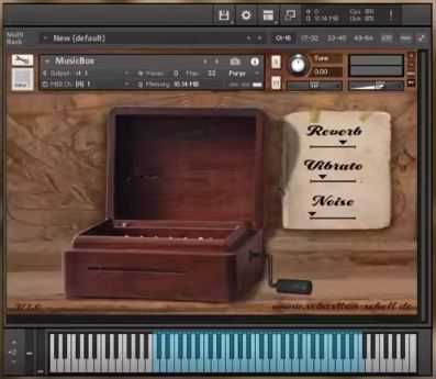 Post Apocalyptic Music Box KONTAKT 八音盒/音乐盒