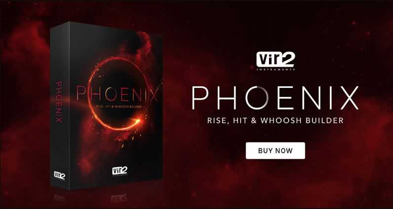 Vir2 Instruments Phoenix: Rise, Hit & Whoosh Builder