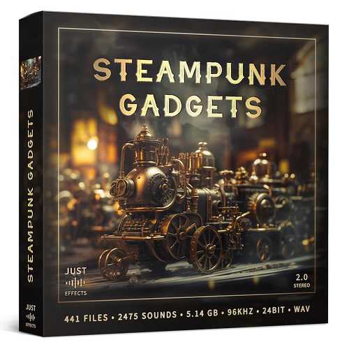 Just Sound Effects Steampunk Gadgets 蒸汽朋克小工具音效库