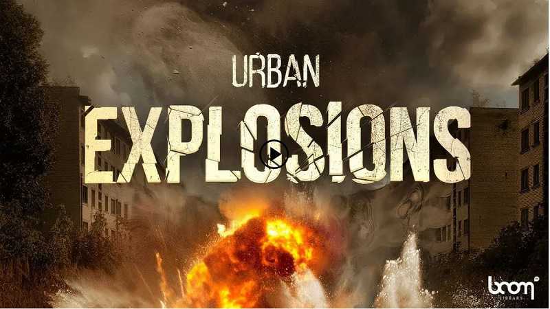 Boom Urban Explosions Bundle 爆炸城市音效库 ( 12.5GB )