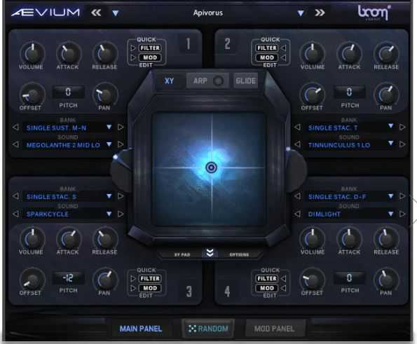 Soundiron and Boom Library Aevium 主音合成与大气音效