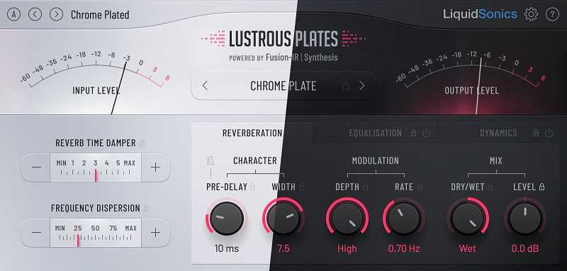 LiquidSonics Lustrous Plates 光泽板混响