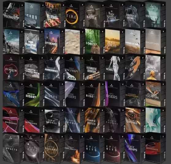 Ocular Sounds The Ultimate Sound FX Bundle (all in one) - 4000+ 终极音效套装