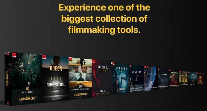 Paramount Motion ULTIMATE Filmmaker Bundle 影视特效\转场\音效包合集