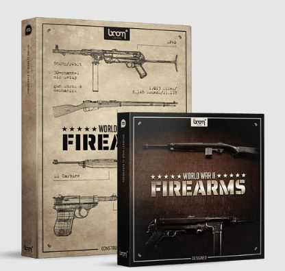 Boom Library World War II Firearms Designed 枪支射击音效库