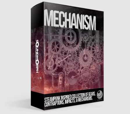 SoundMorph Mechanism WAV 蒸汽朋克金属机器齿轮音效库