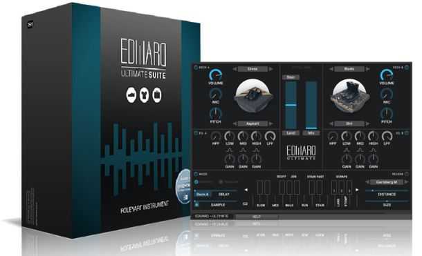 Tovusound Edward Ultimate Suite KONTAKT 脚步衣物背包运动声音源