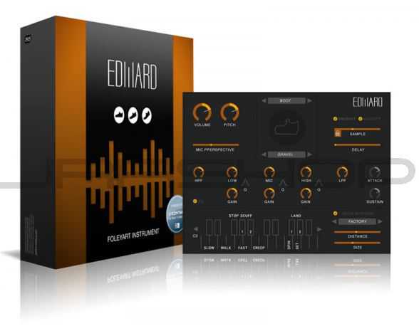 Tovusound Edward Foleyart Instrument KONTAKT 脚步声音源