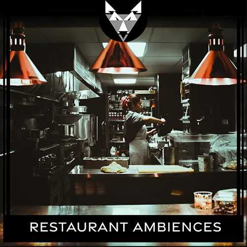Restaurant Ambiences WAV 餐厅啤酒屋咖啡馆环境氛围音效