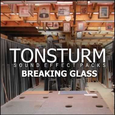 Tonsturm 01 Breaking Glass 192 kHz WAV 玻璃碰撞破碎爆裂FX音效采样