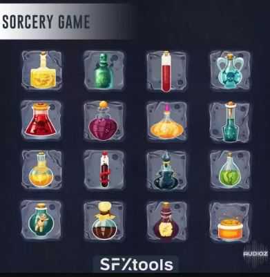SFXtools Sorcery Game WAV 魔法音效库