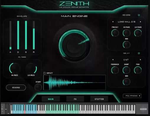 Cinematic Tools Zenith The Modern Trailer Archtype KONTAKT 现代电影音效库