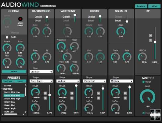 LeSound AudioWind Pro v2.5.2 模拟风声插件