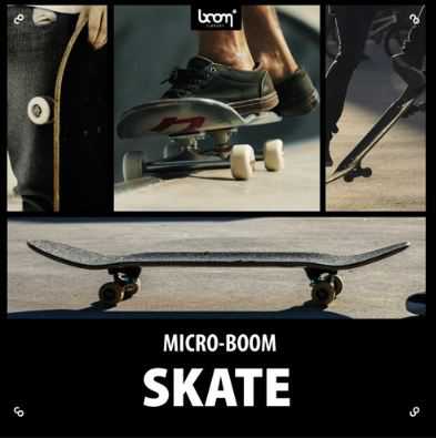 Boom Library Skate 滑冰滑轮滑板运动音效库