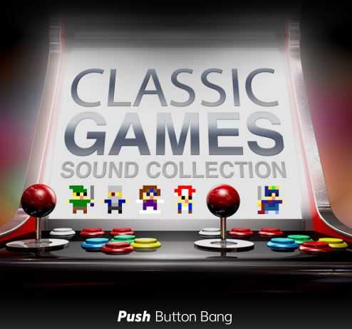 Push Button Bang Classic Games Sound Collection WAV 复古游戏音效库