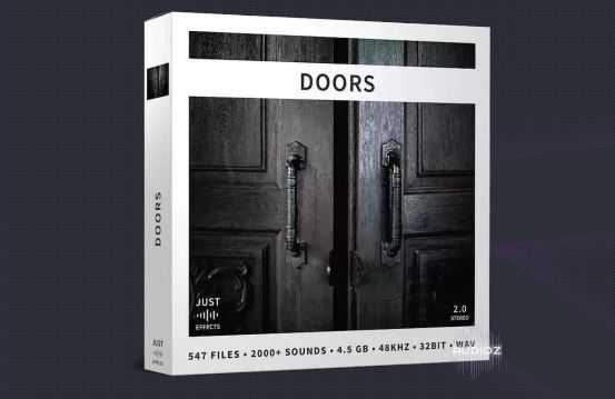Just Sound Effects Doors WAV 门声音效\开门关门