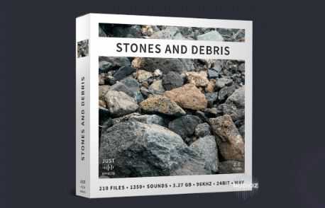 Just Sound Effects Stones and Debris WAV  石头\碎片\沙砾音效库