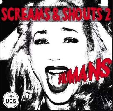 SoundBits Screams & Shouts 2 Humans WAV 尖叫与呐喊人声采样包