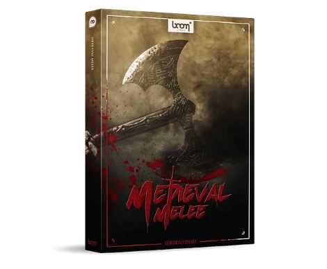 Boom Library Medieval Melee Construction Kit WAV 战争 战斗 打斗 碰撞音效库