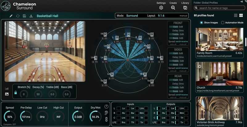 Accentize Chameleon v2.1.4 智能混响