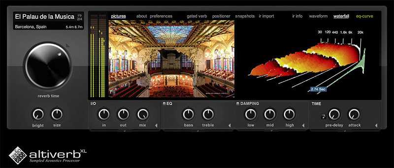 Audioease Altiverb 7 XL 混响圣典