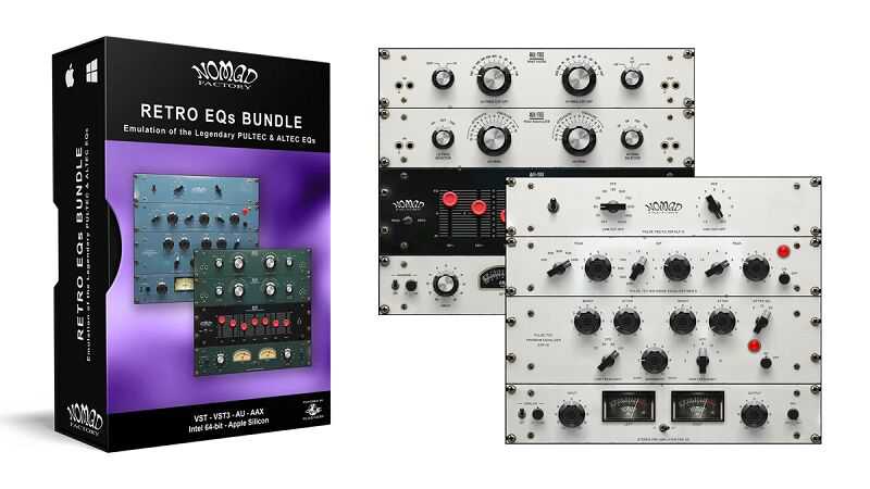 Nomad Factory - Retro EQs Bundle EQ均衡器合集
