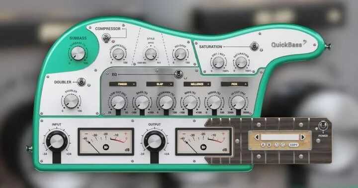 Instant Audio Quick Bass v1.0 贝斯效果器