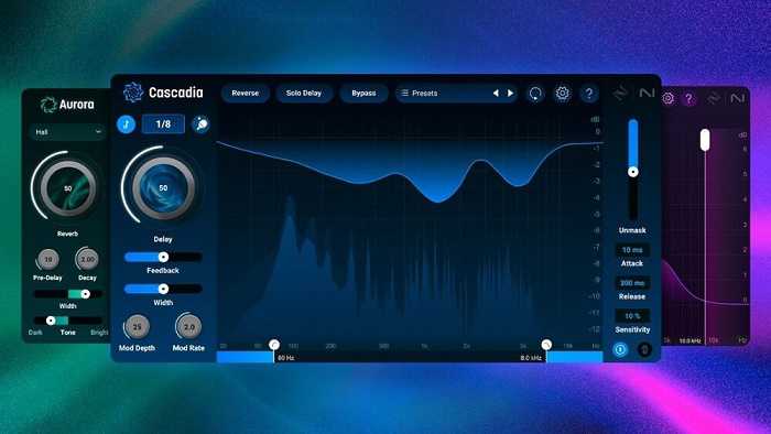 iZotope - Cascadia 延迟效果