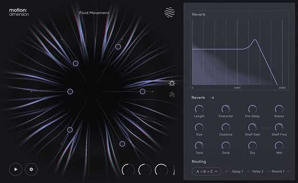 Excite Audio Motion Dimension 混响延迟