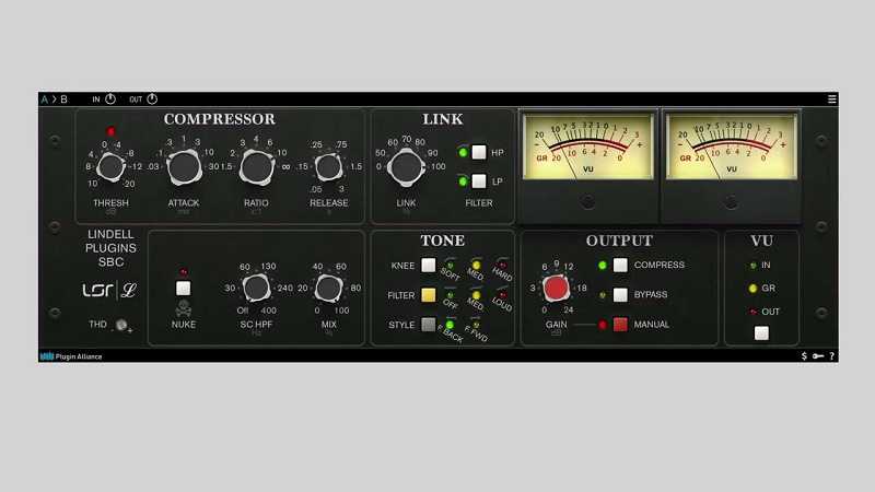 Plugin Alliance Lindell SBC 压缩机