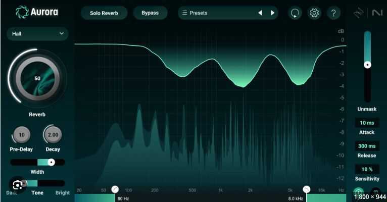 iZotope Aurora 智能混响
