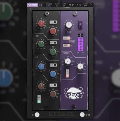 Purafied Audio SLP 538 EQ 通道均衡器