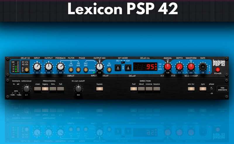 PSPaudioware Lexicon PSP42x 立体声延迟