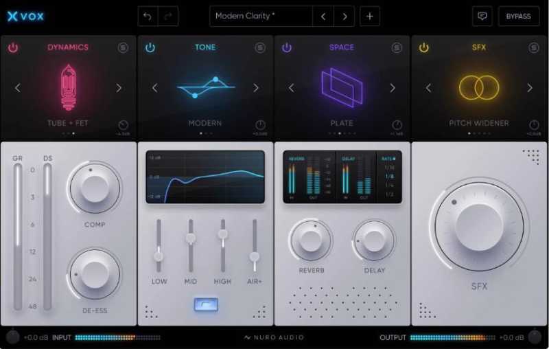 Nuro Audio Xvox v1.1.1-TCD 人声混音插件