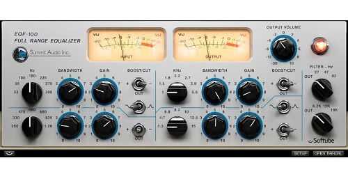 Softube Summit Audio EQF-100 管均衡器