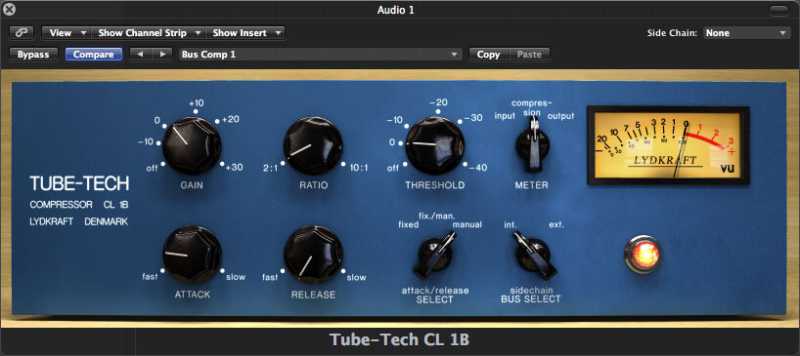 Softube Tube-Tech CL 1B 多功能压缩机