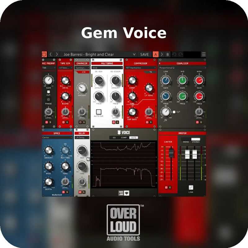 Overloud Gem Voice 歌声处理插件