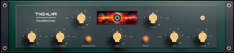 Tegeler Audio Manufaktur Raummaschine 1.1.8 / 1.1.1混响插件