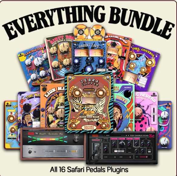 Safari Pedals Everything Bundle 综合效果器合集包