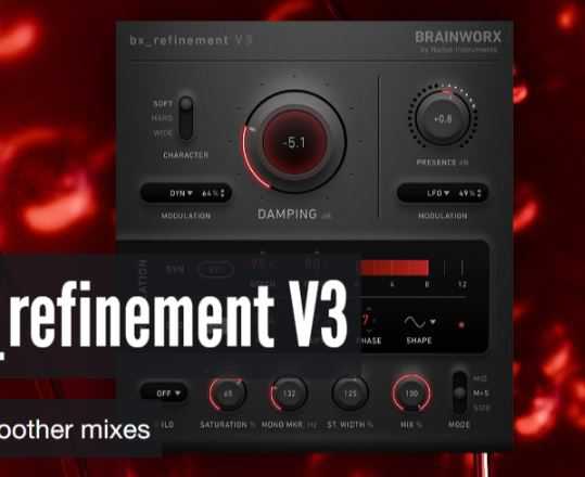 Plugin Alliance bx_refinement V3 动态均衡器