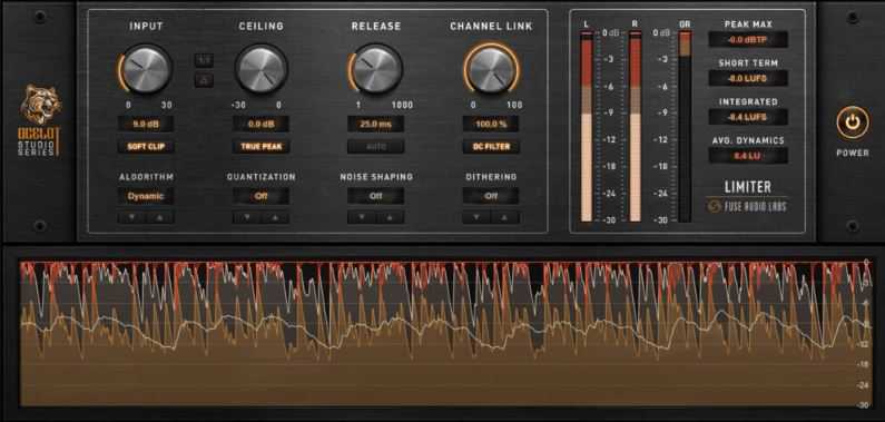 Fuse Audio Labs OCELOT Limiter 低占用精品限制器