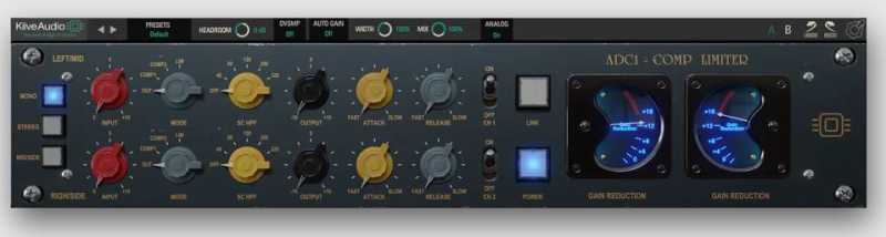 Kiive Audio ADC1 Compressor 钱德勒TG1压缩机