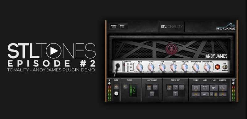 STL Tones Tonality Andy James 吉他音箱效果器 （ 44MB ）