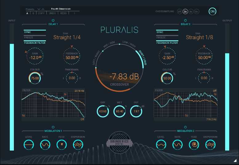 Soundevice Digital Pluralis 高级延迟效果